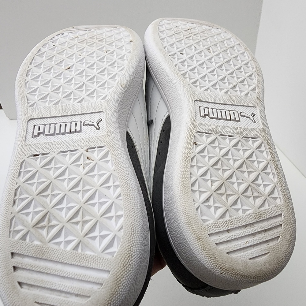Puma Woman's Grey Suede Sneakers Size 6 - Picture 7 of 10